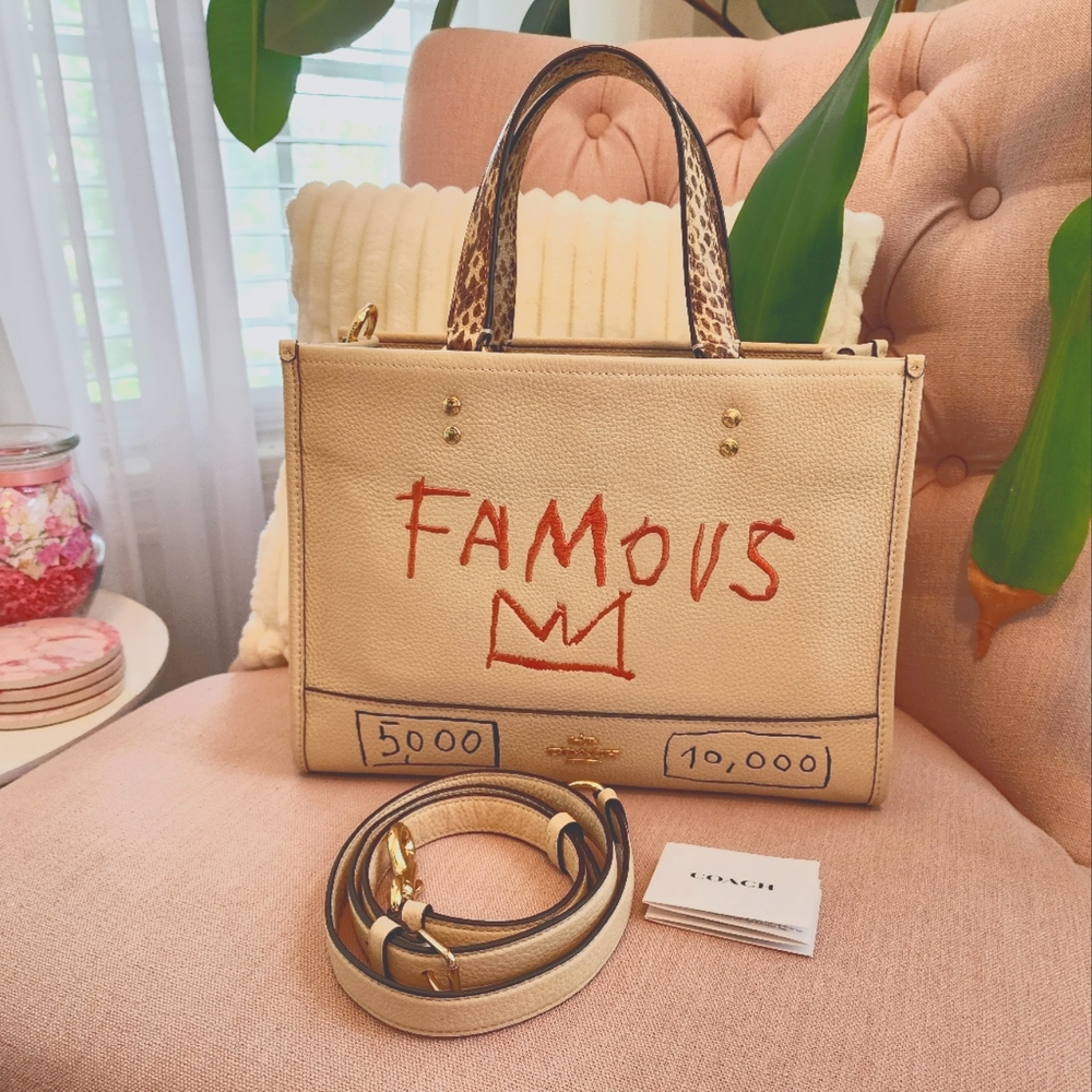 Coach x Basquiat Famous Dempsey Carryall
